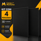 Persiana Plissada Blackout Sem Furos – Fácil Instalação e Ajuste Livre